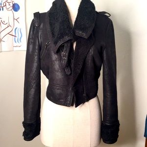 Beulah jacket with Sherpa lining